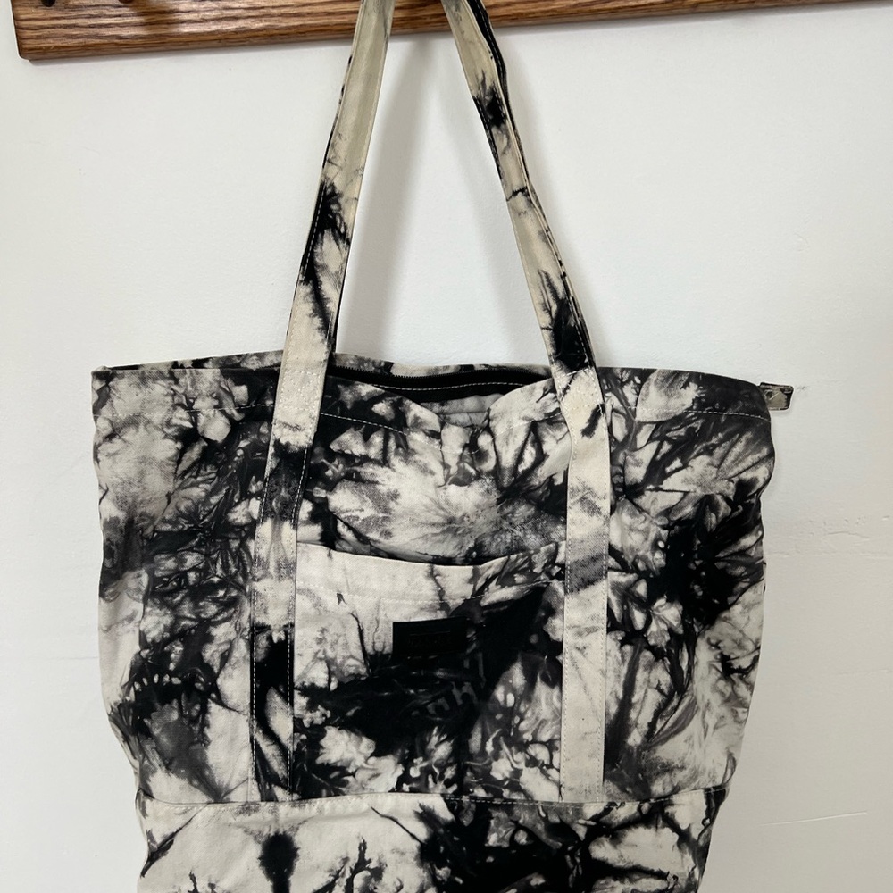 PINK Victoria's Secret Monochrome Tie-Dye Tote